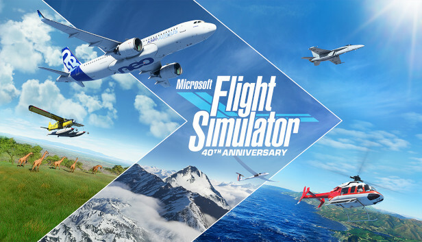 Microsoft Flight Simulator 40th Anniversary Edition VR game artwork